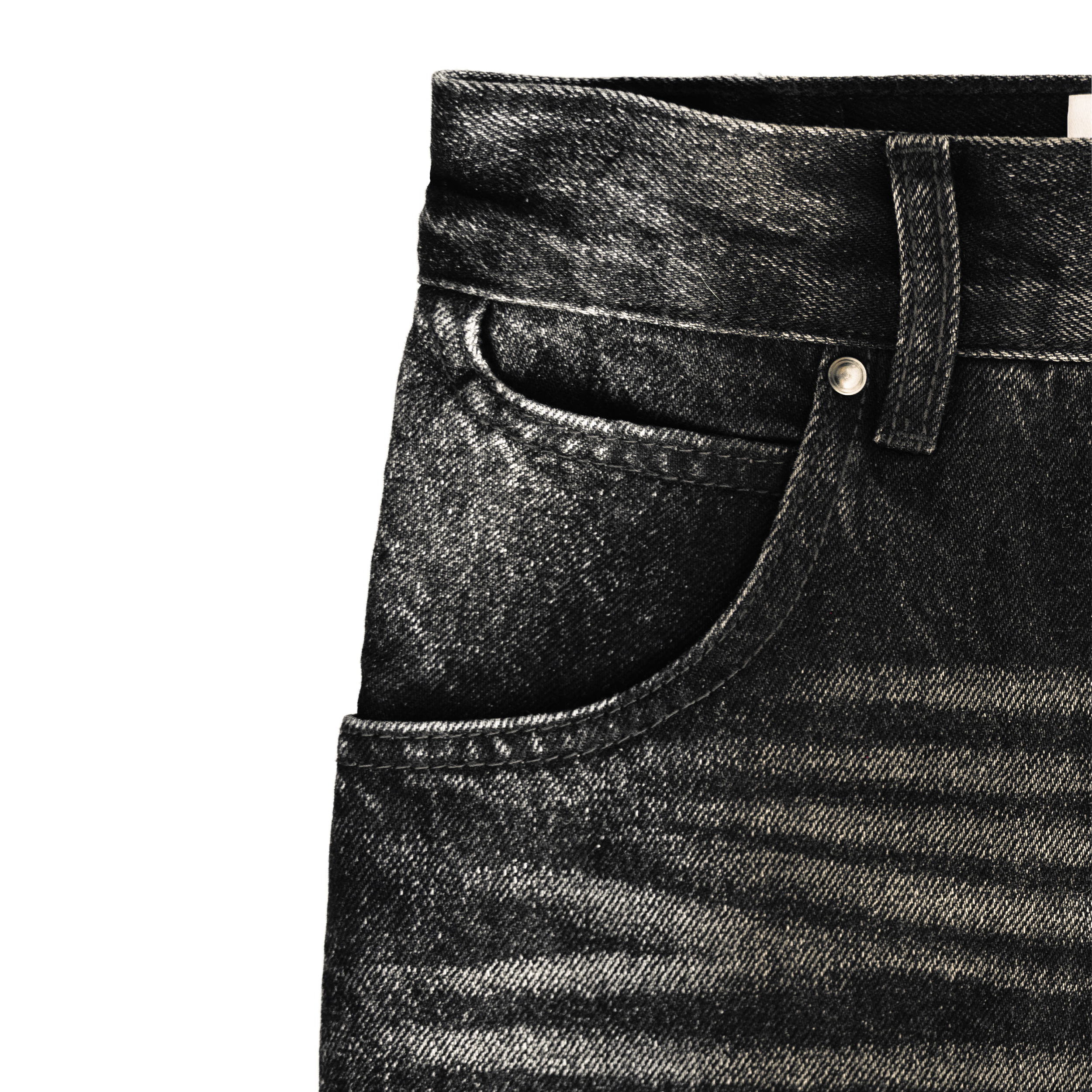 Moto Denim (Black)