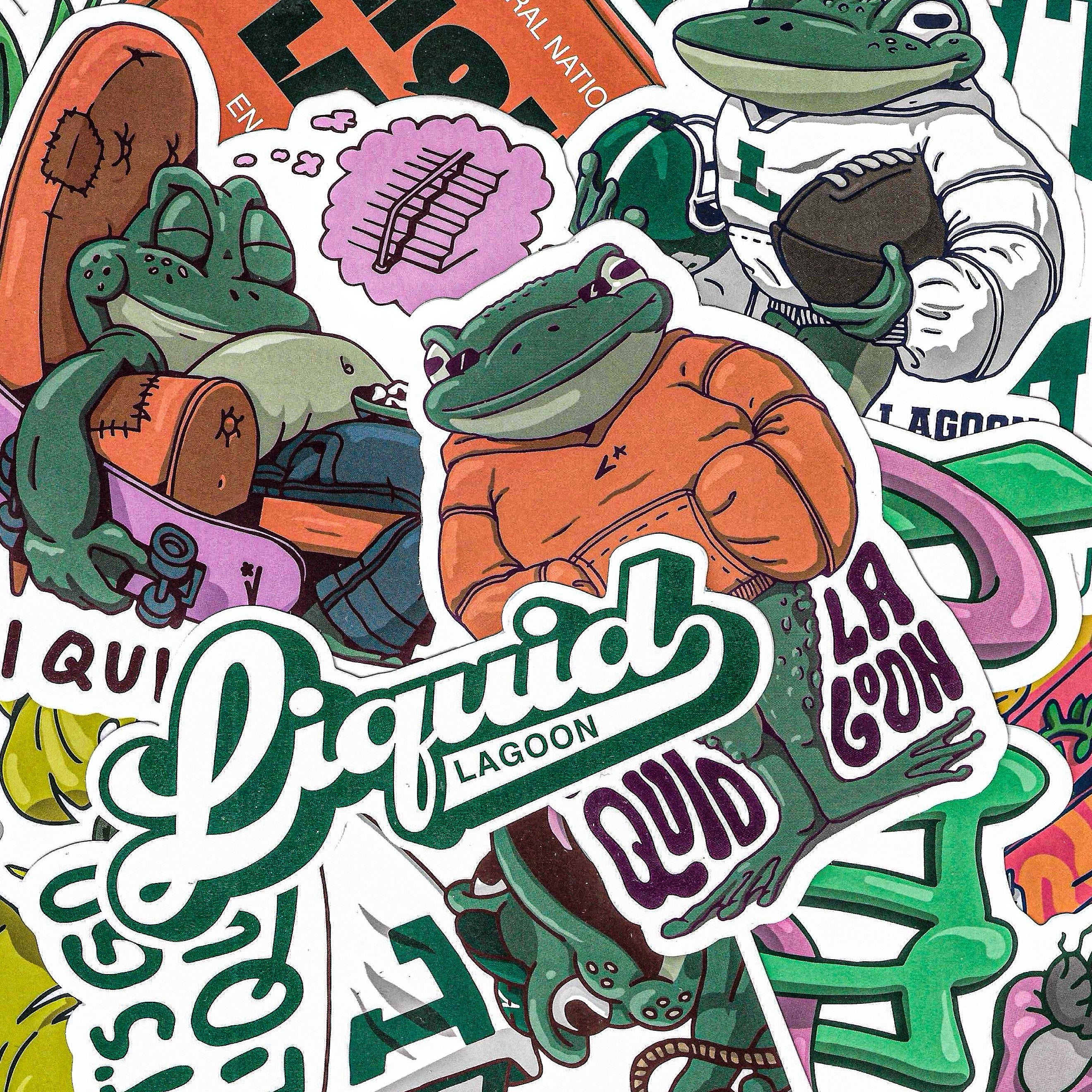 Liquid Lagoon Sticker Pack